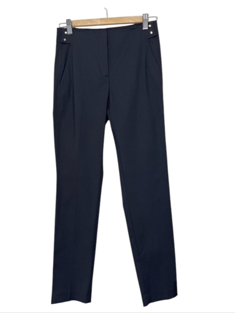 NWT Massimo Dutti Studded Black Pants - Size 2